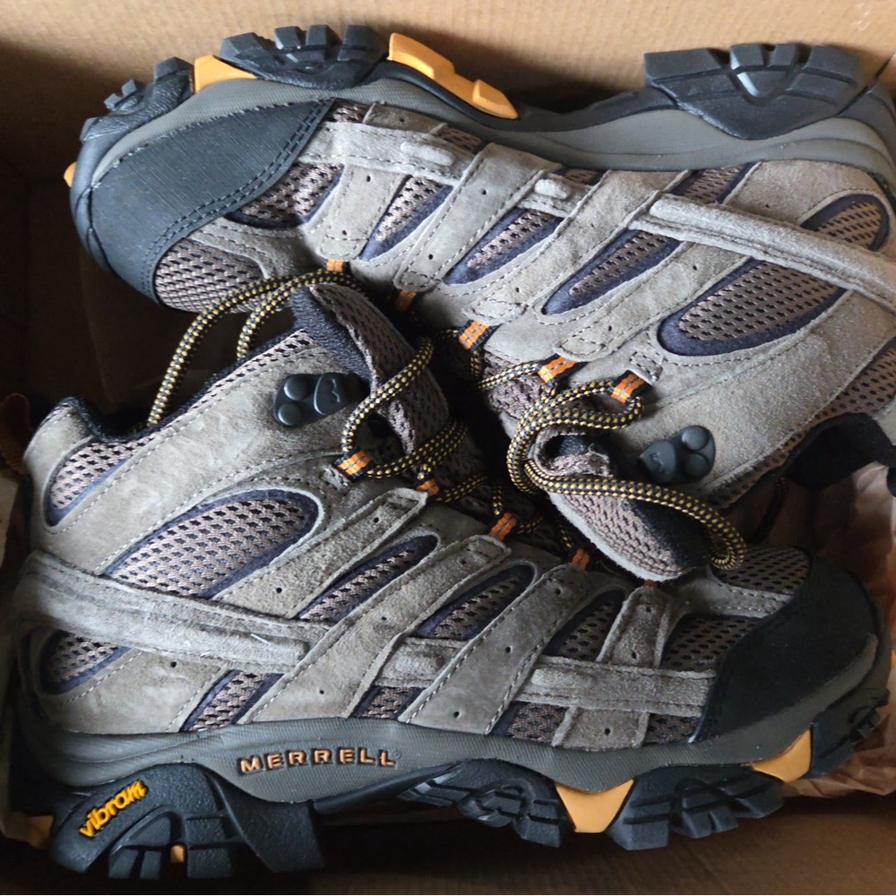Merrell Men's Athletic Shoes - Brown and Black